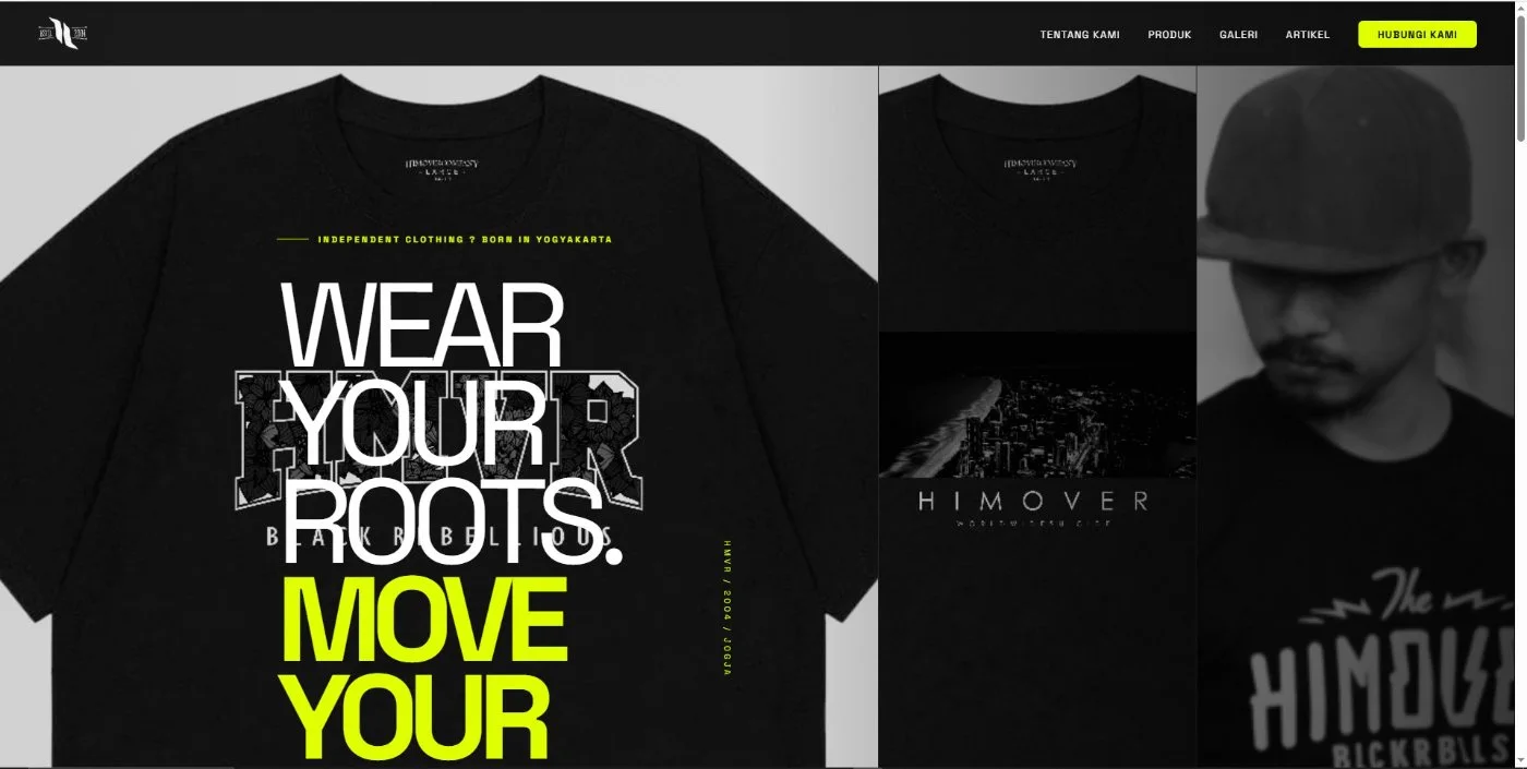 Bedah Website Himover: Distro Indie Jogja yang Membangun Loyalitas Komunitas Lewat Identitas