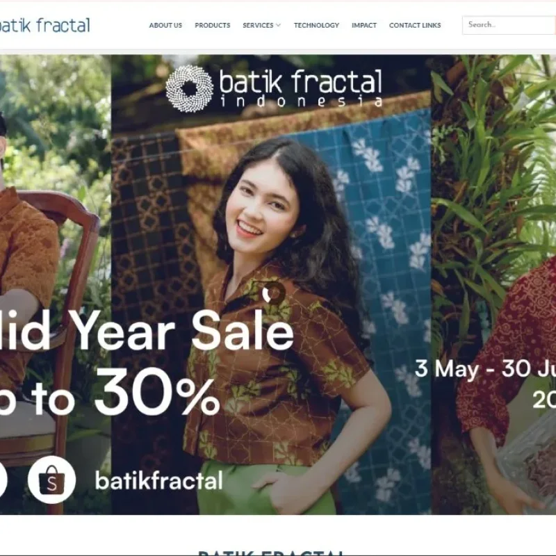 Batik Fractal Bandung: Ketika Algoritma Matematika Bertemu Warisan Budaya Indonesia
