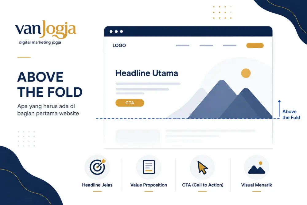 Above the Fold: Apa yang Harus Ada di Bagian Pertama Website