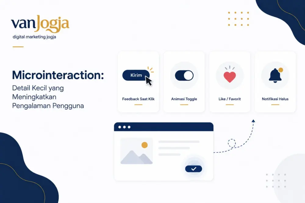 Microinteraction: Detail Kecil yang Meningkatkan Pengalaman Pengguna
